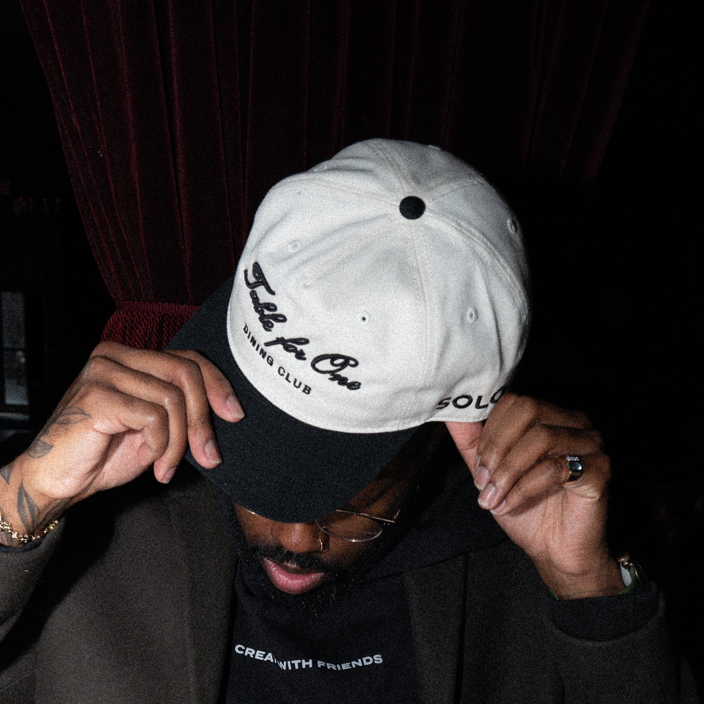 'Table for One' Dining Club (Snapback)